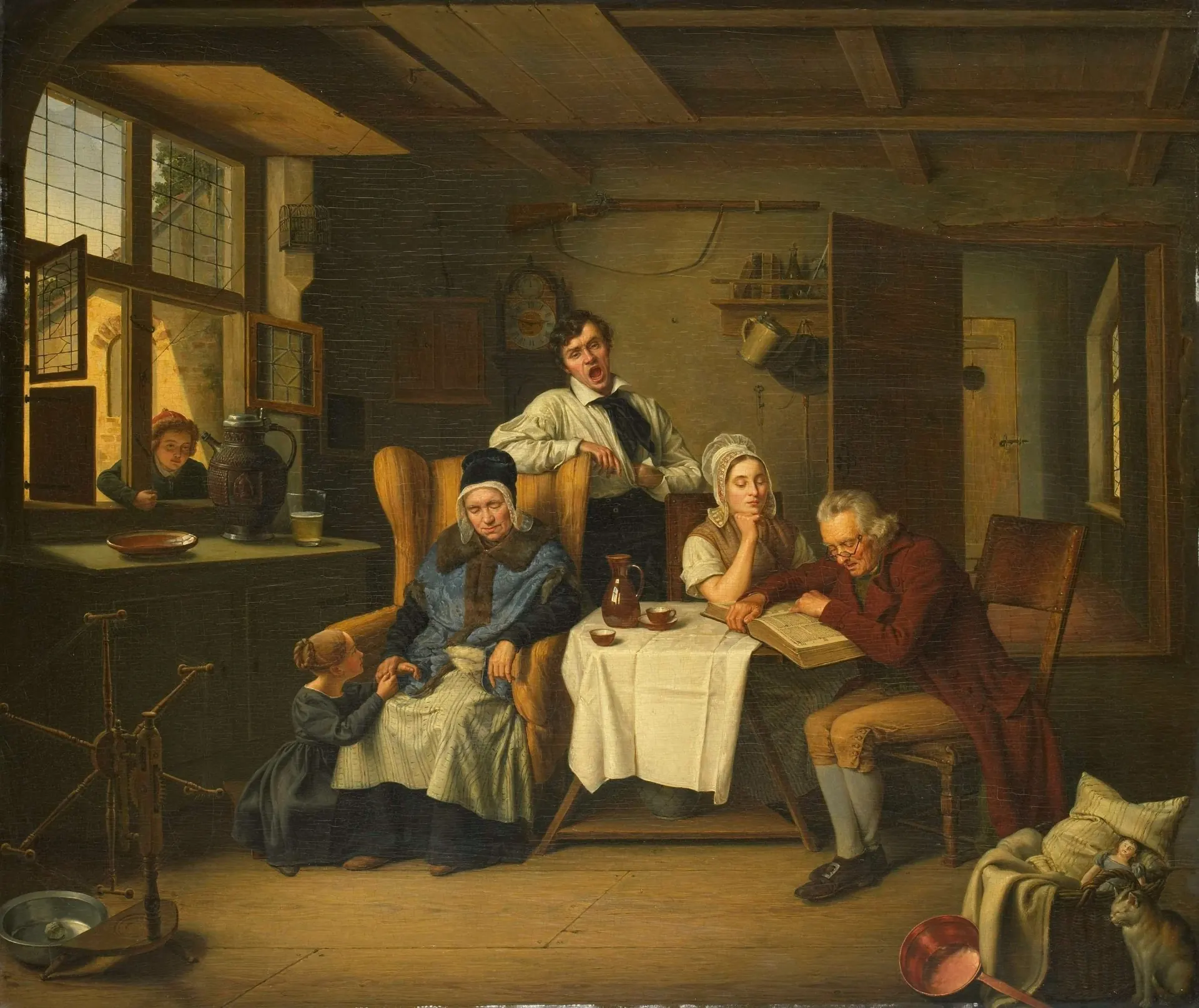 A candle-lit private dinner gathering