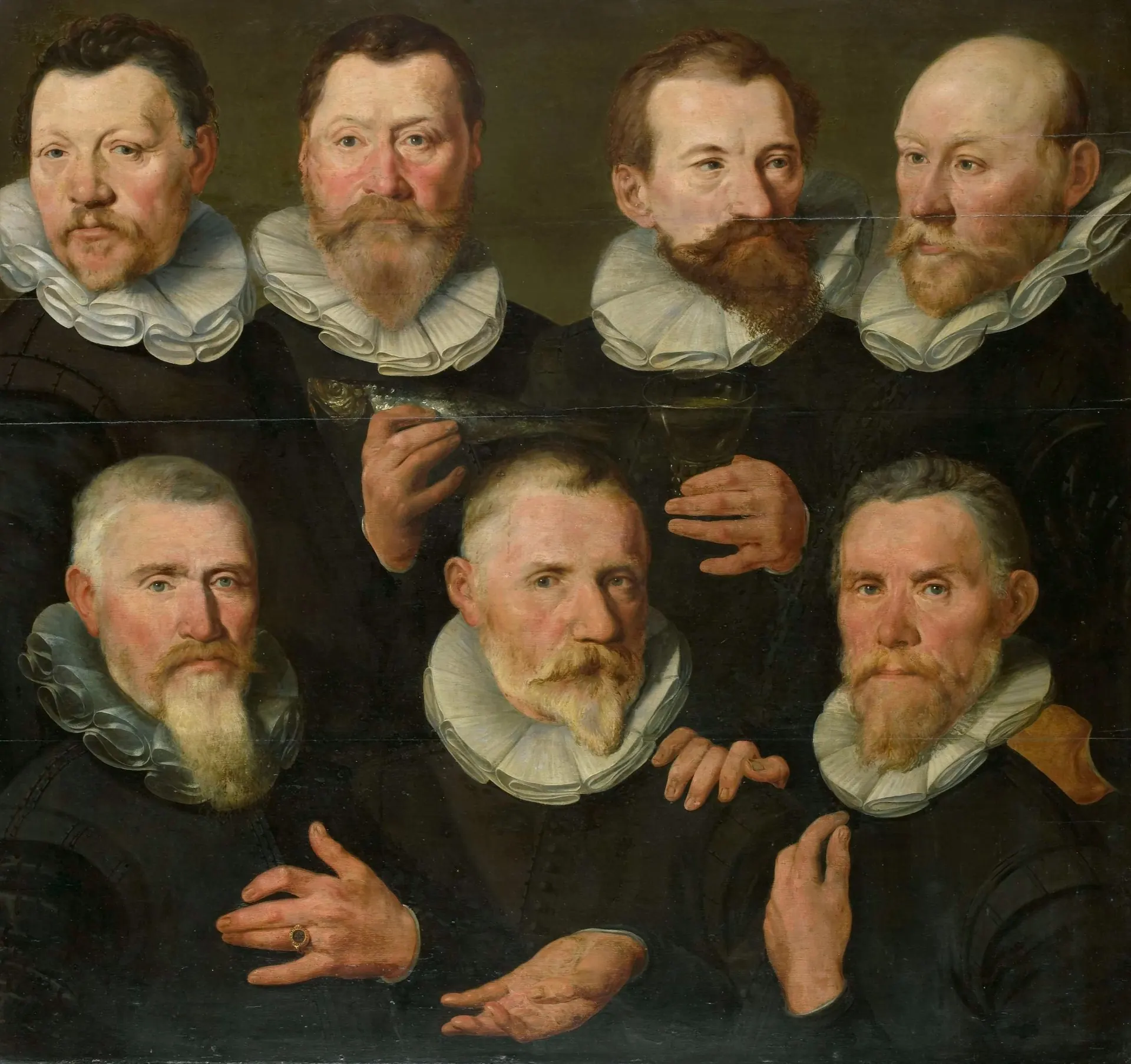 An elegant roundtable conversation